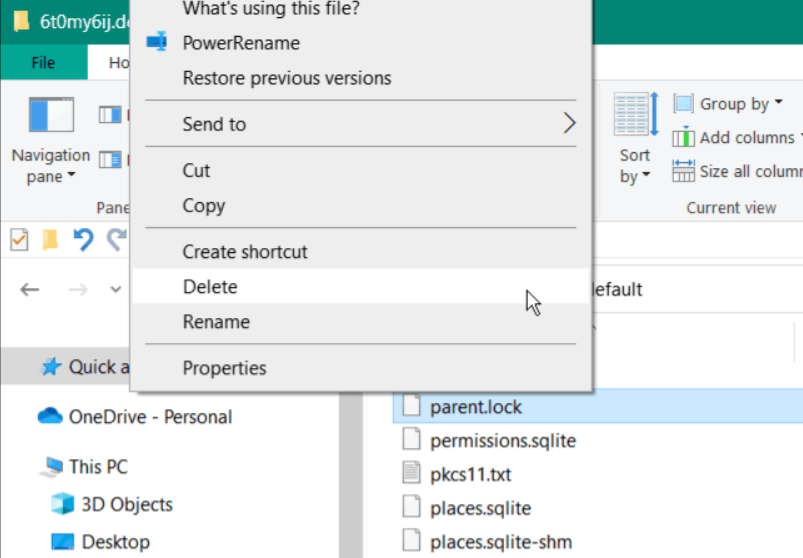 Ekran goruntusu 2023 12 07 123046 - Firefox Çalışıyor Hatası Nasıl Düzeltilir