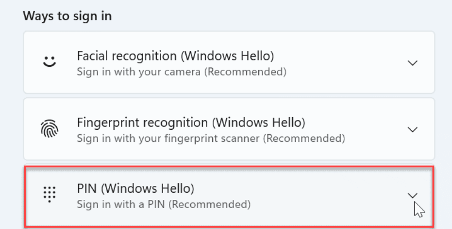 Ekran goruntusu 2023 12 26 134920 - Windows 11 PIN Nasıl Değiştirilir?