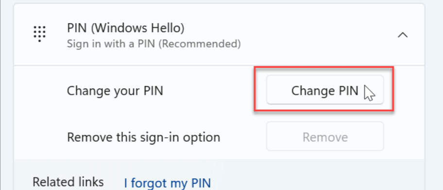 Ekran goruntusu 2023 12 26 134948 - Windows 11 PIN Nasıl Değiştirilir?
