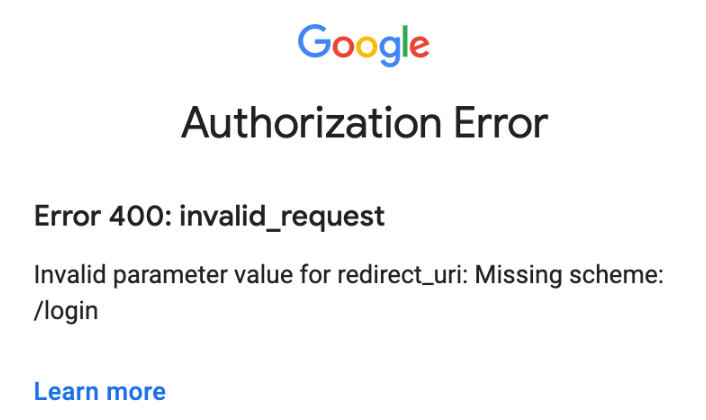Yaygın OAuth2 Hataları Giderme