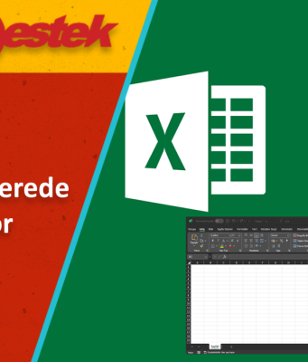 Excel Küçük Pencerede Açılıyor