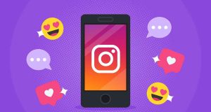 Instagram'da etkileşimi artırma konseptini temsil eden renkli grafik.