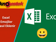 Excel Emoji Eklemek