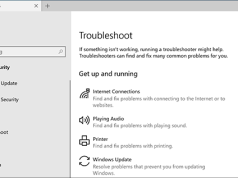 Bir bilgisayar ekranında, Windows 10'da çalışmayan programları onarma adımları sırasında kullanıcılara sunulan bir görsel.