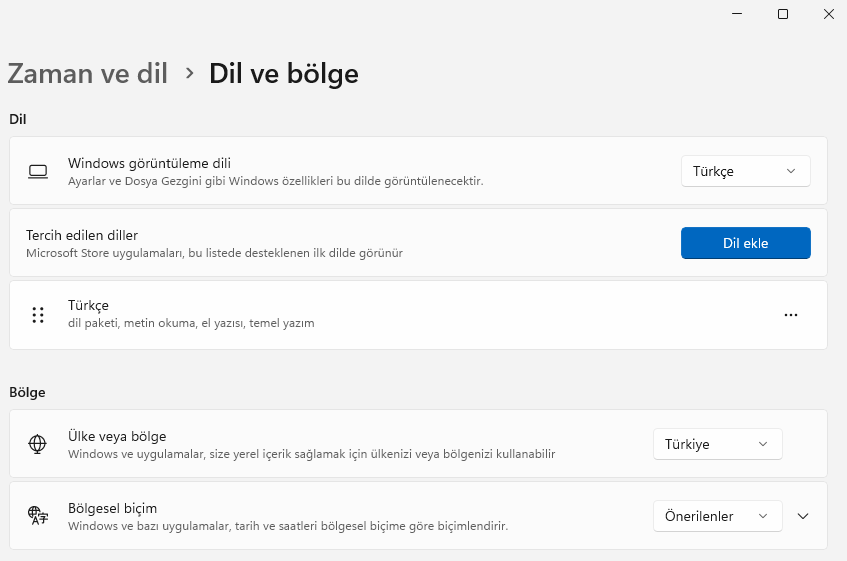 Dil Paketi Yüklenemiyor Hatası