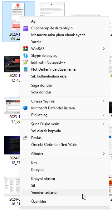 Dosya Türü Nasıl Değiştirilir