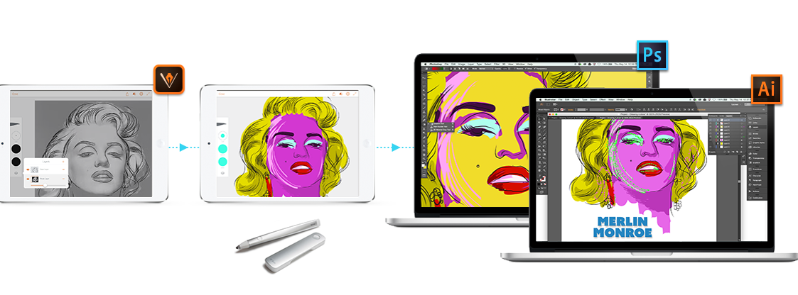 Adobe Illustrator 3 - Adobe Illustrator İle Procreate Çizimlerini Vektörlere Dönüştürme