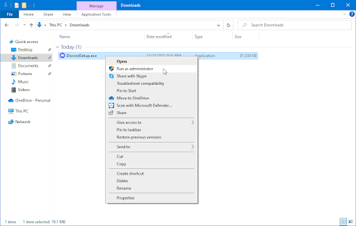 Discord'dan Dosya İndirme Sorunu