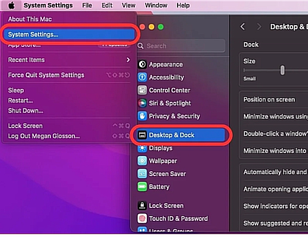 Mac'inizi Özelleştirin Docku kisisellestirin - Mac'inizi Özelleştirin