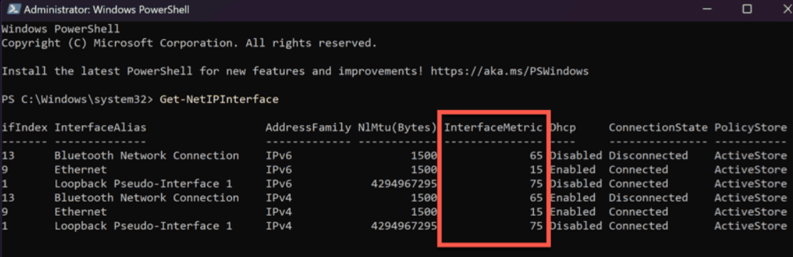 Ekran goruntusu 2024 01 31 110120 - Windows 11'de İnternet Önceliği Nasıl Ayarlanır