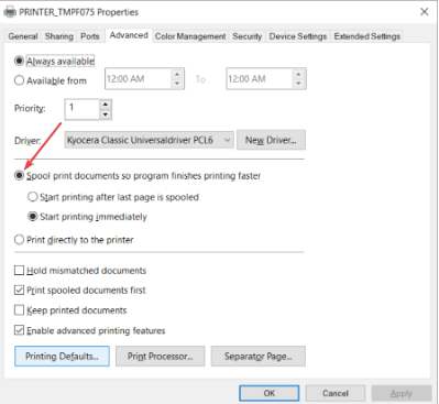 Kyocera'da Bellek Ayırma Hatası