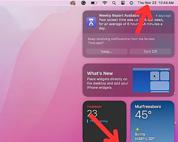 Mac'inizi Özelleştirin Mac Masaustunuze Widgetlar Ekleyin - Mac'inizi Özelleştirin