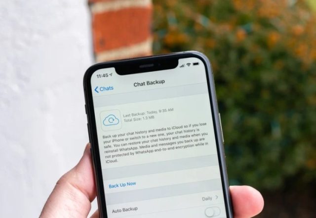 WhatsApp Aero Sohbet Yedeği Alma
