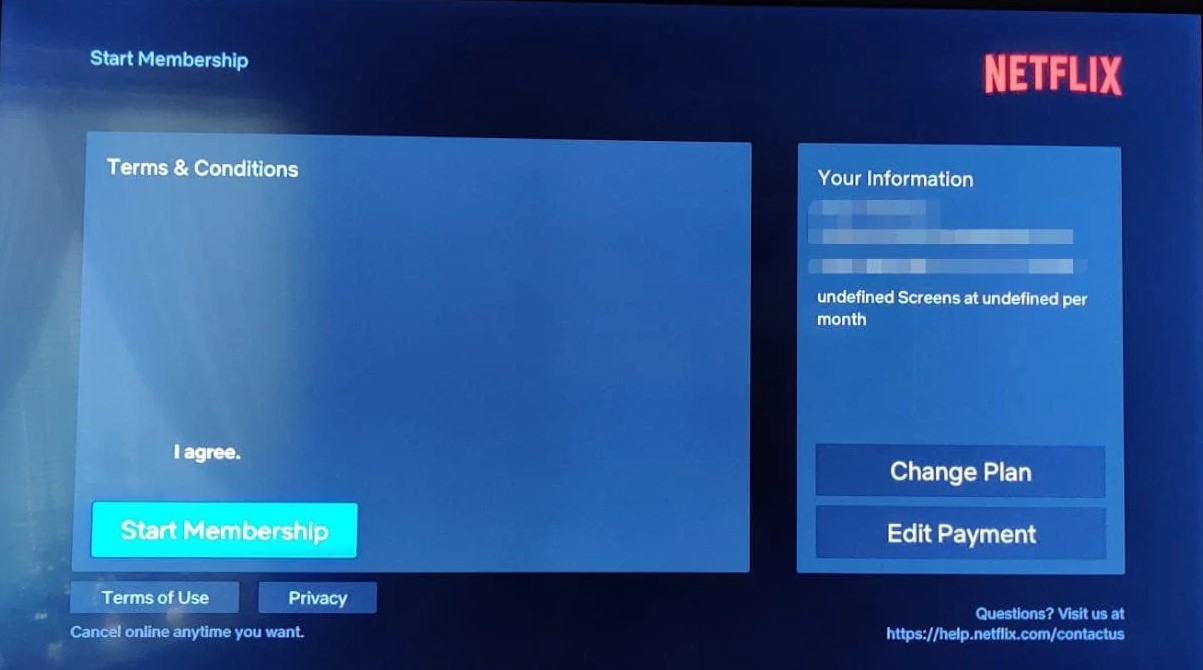 Netflix açılmıyor