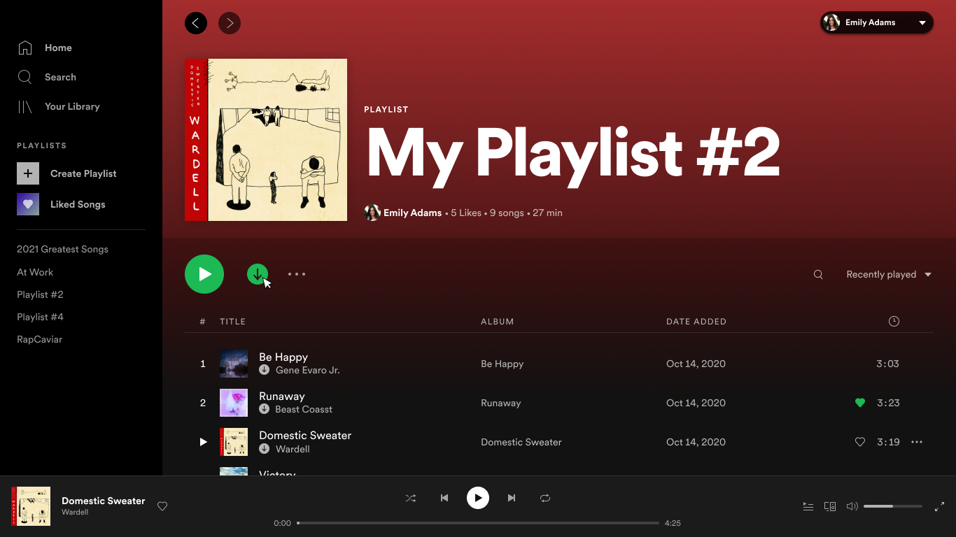 Spotify Listesini Düzenleme