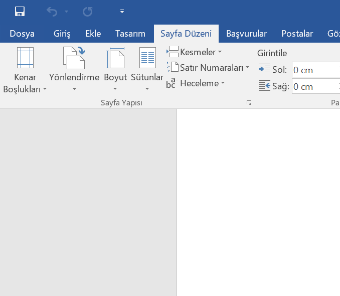 Word Belgesinin Yönünü Değiştirme word 2 - Word Belgesinin Yönünü Değiştirme