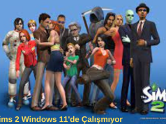 The Sims 2 Giriş Hatalarını Çözme