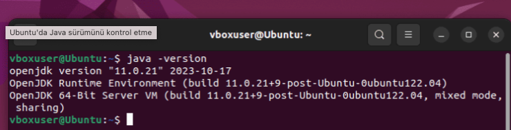 Java'yı Ubuntu Üzerine Kurma