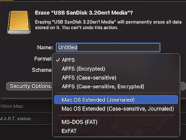 1.1 2 - MacOS'u USB'ye Yükleme