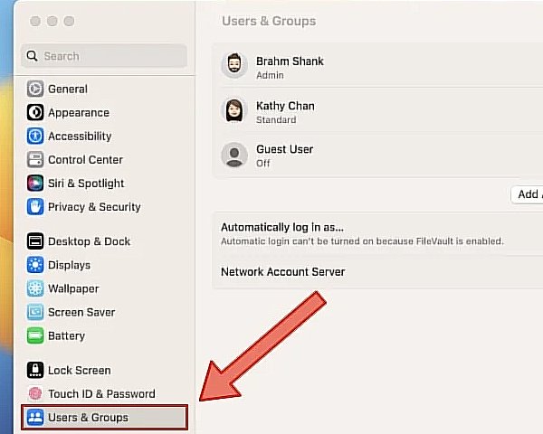 2 macOS Hesabını Birleştirme 1.5 1 - 2 macOS Hesabını Birleştirme