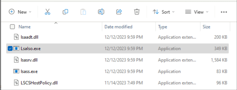 Ekran goruntusu 2024 02 04 145016 - LsaIso exe Nedir ve Neden Çalışıyor