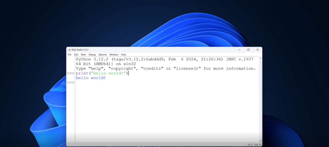 Ekran goruntusu 2024 02 19 142240 - Windows 11'e Python Nasıl Kurulur