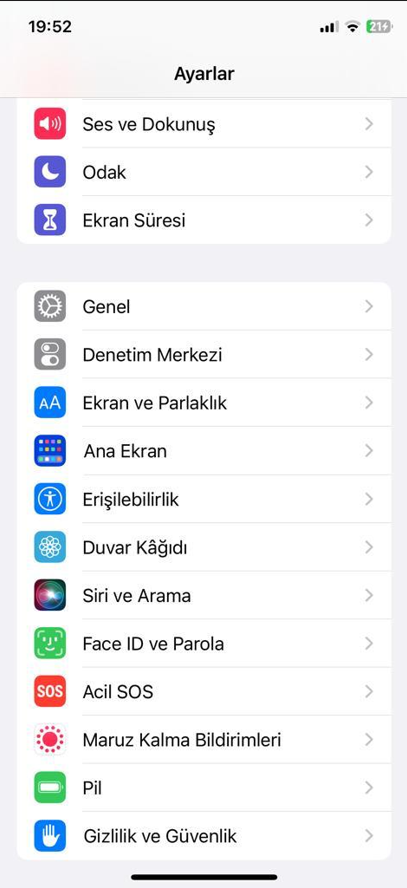 Face ID ve Parola Ayarlarda Gorunmuyor 4 - Face ID ve Parola Ayarlarda Görünmüyor