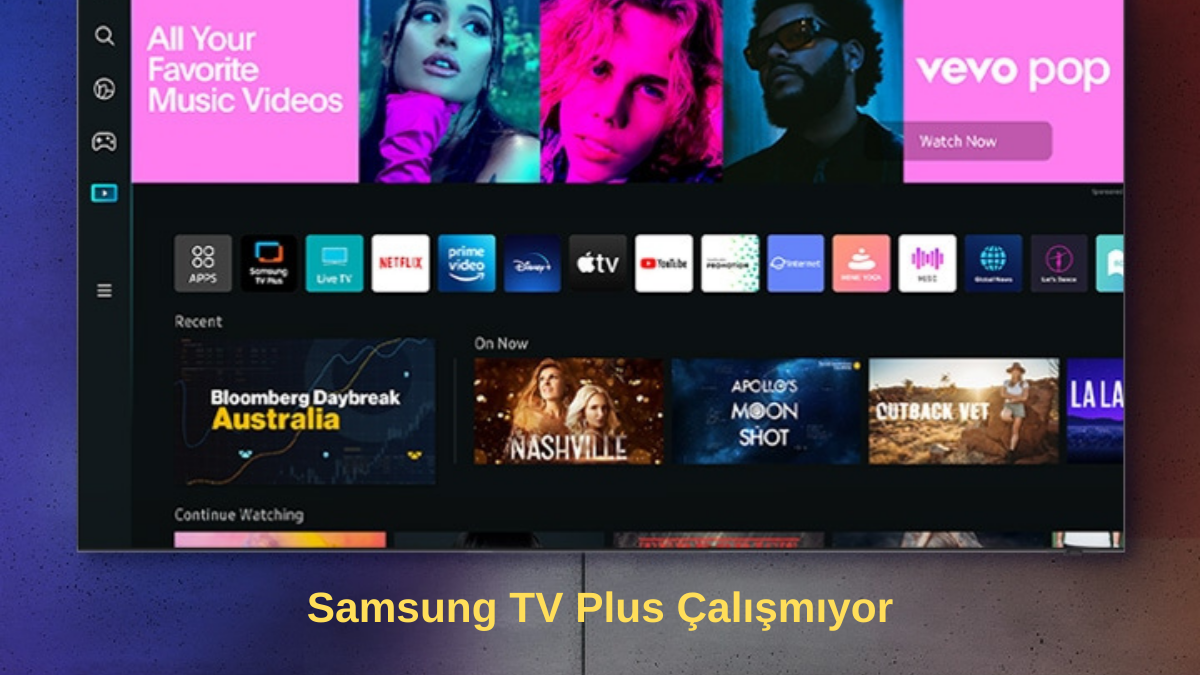 Samsung TV Plus Çalışmıyor 4 Adımda TV Plus Çalışmıyor Çözüm