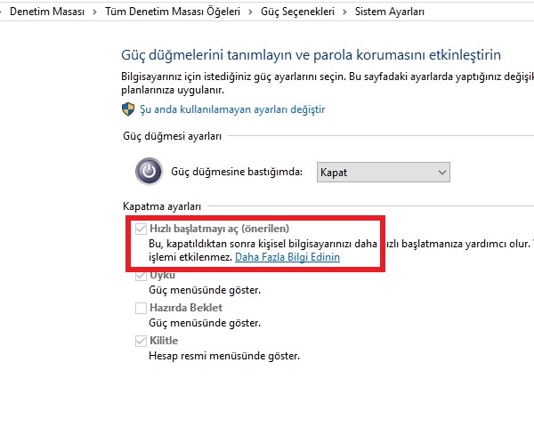 Windows'ta SSD Kullanımında Yapılması Gereken 10 Şey 1.2 5 - Windows'ta SSD Kullanımında Yapılması Gereken 10 Şey
