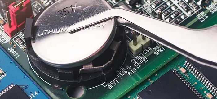 CMOS'u sıfırlayın