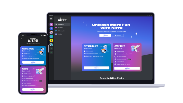 Bir bilgisayar ekranında Discord logosu ve bir ilerleme simgesi.