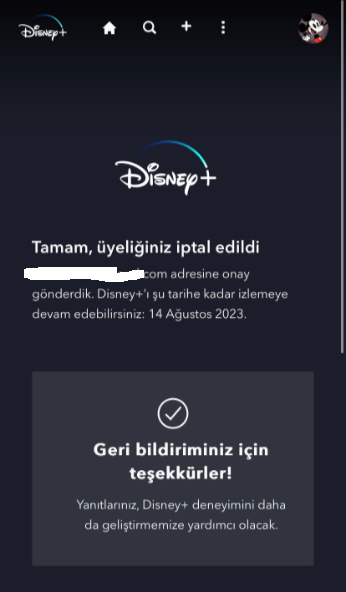 Disney Plus Aboneliği Nasıl İptal Edilir