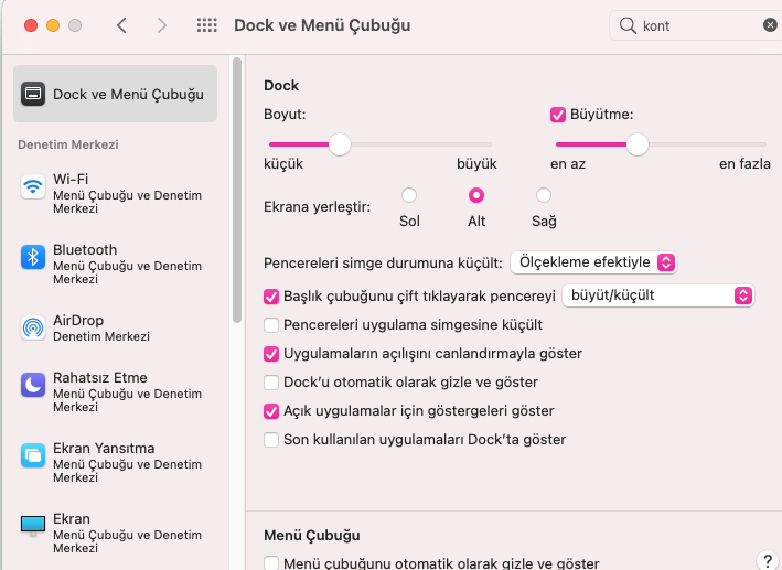 macOS'inin Görünümü Özelleştirme nasıl yapılır macOS'inin Görünümü Özelleştirme