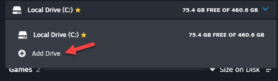 Ekran goruntusu 2024 03 03 110306 - Steam'de Depolama Kullanımı Nasıl Kontrol Edilir