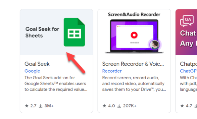 Ekran goruntusu 2024 03 03 113317 - Google E-Tablolarda Hedef Arama Nasıl Kullanılır