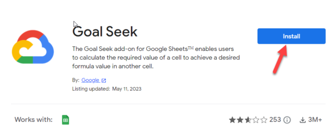 Ekran goruntusu 2024 03 03 113403 - Google E-Tablolarda Hedef Arama Nasıl Kullanılır