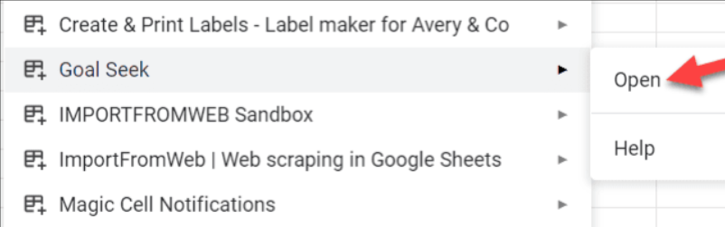 Ekran goruntusu 2024 03 03 113557 - Google E-Tablolarda Hedef Arama Nasıl Kullanılır