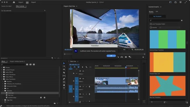 adoberesim1 1 - Adobe Premiere Pro'da Geçişler Nasıl Eklenir?