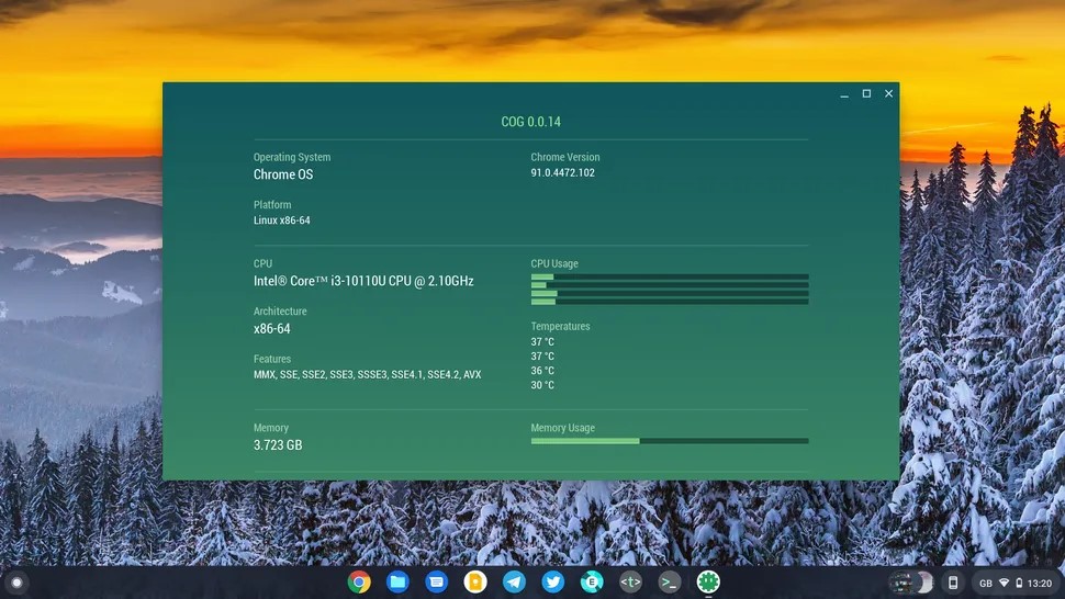 chromebook ram