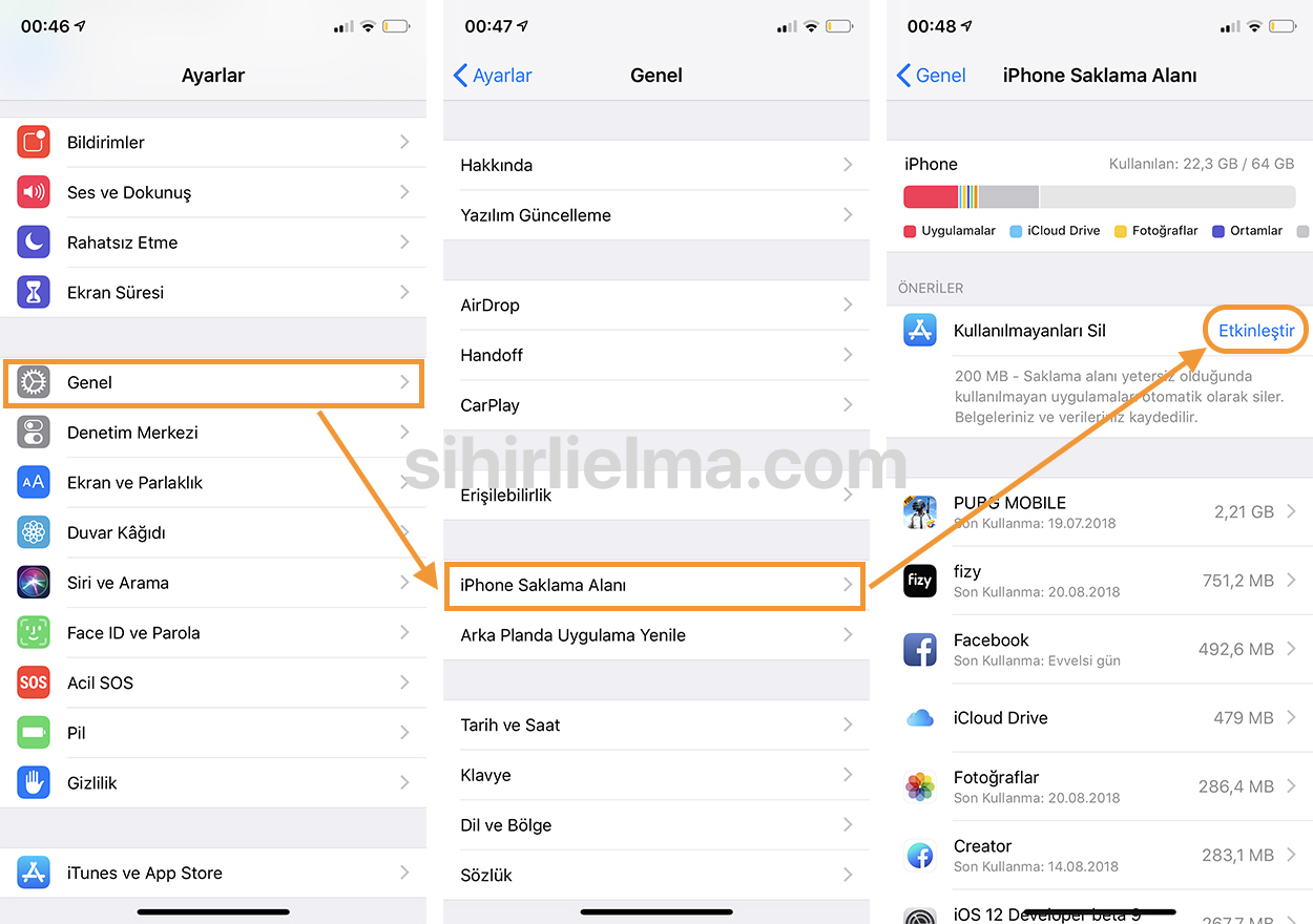 iCloud Depolama Alanını Yükseltme