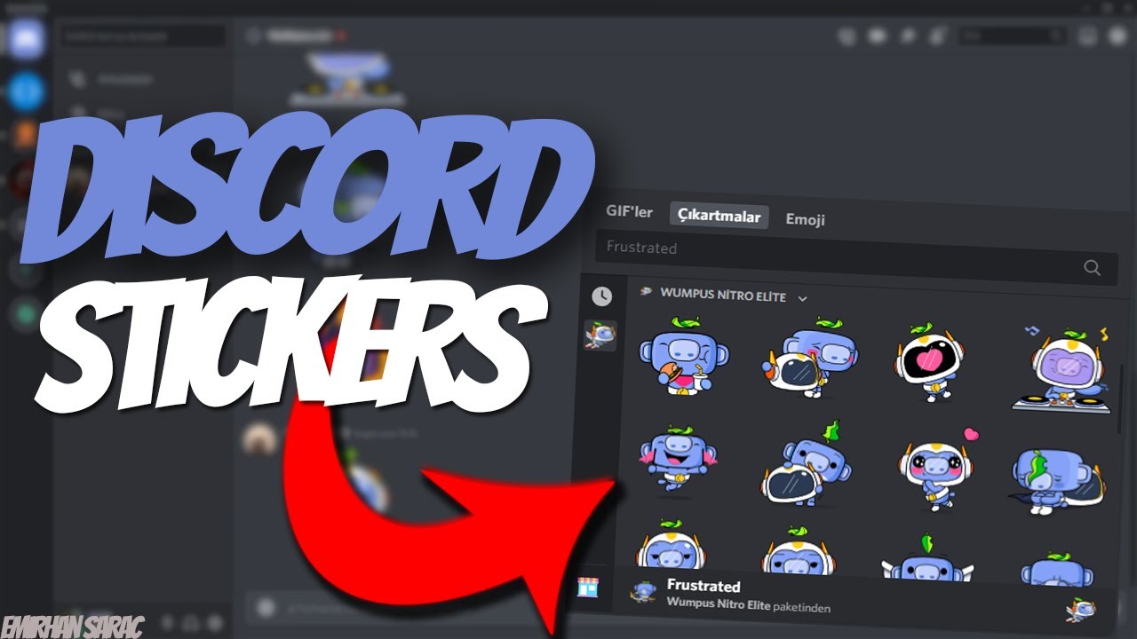 Discord'da Çıkartma Yüklenmiyor Discord'da Çıkartma Yüklenmiyor