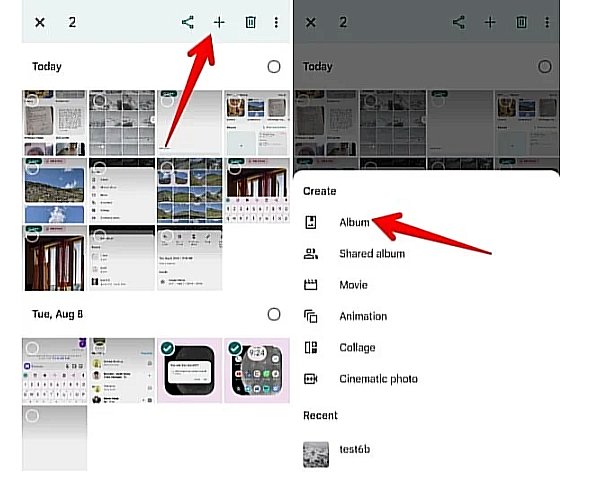 screenshot.2 6 - Google Fotoğraflar'da Albüm Oluşturma ve Resim Ekleme