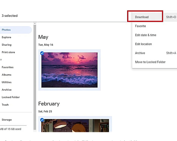 screenshot.4 - Bilgisayarınıza Google Fotoğrafları Yedekleme