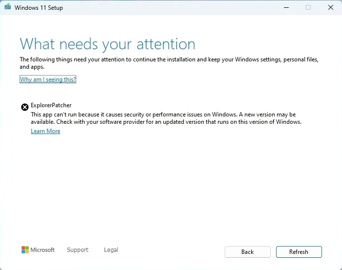 Windows 11 24H2 Yükleme Sorunları