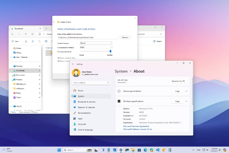 Windows 11 24H2 Yenilikler ve Değişiklikler