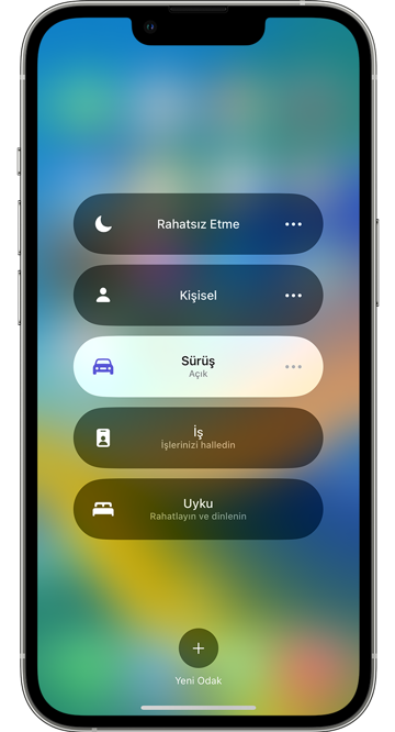 iPhone Odak Modlarını Kullanma