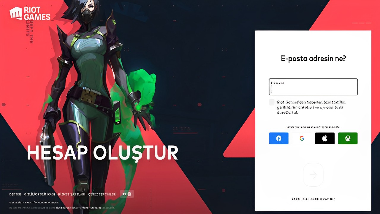 Valorant Hesabi Nasil Olusturulur - Valorant Hesabı Nasıl Oluşturulur