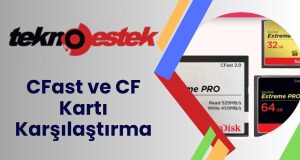CFast ve CF kartı arasındaki fark nedir? Yazıyı okuduktan sonra, CFast ve CF kartı karşılaştırma yaparak arasından uygun bir bellek kartı seçebilirsiniz.