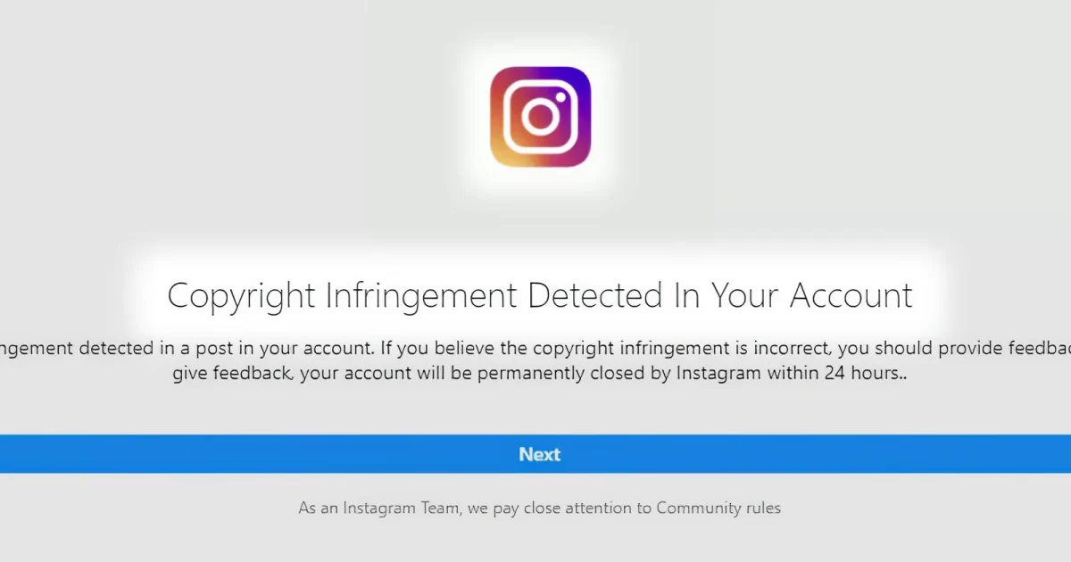 Instagram Telif Hakkı Bildirimi Gönderirken E-posta Alanı Doldurulamıyor Sorunu