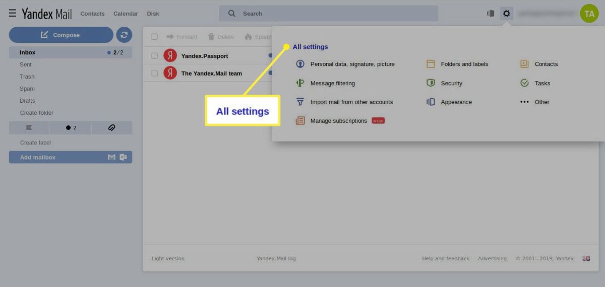 Yandex Mail'den Outlook'a taşıma tavsiyelerini ve püf noktalarını gösteren görsel
